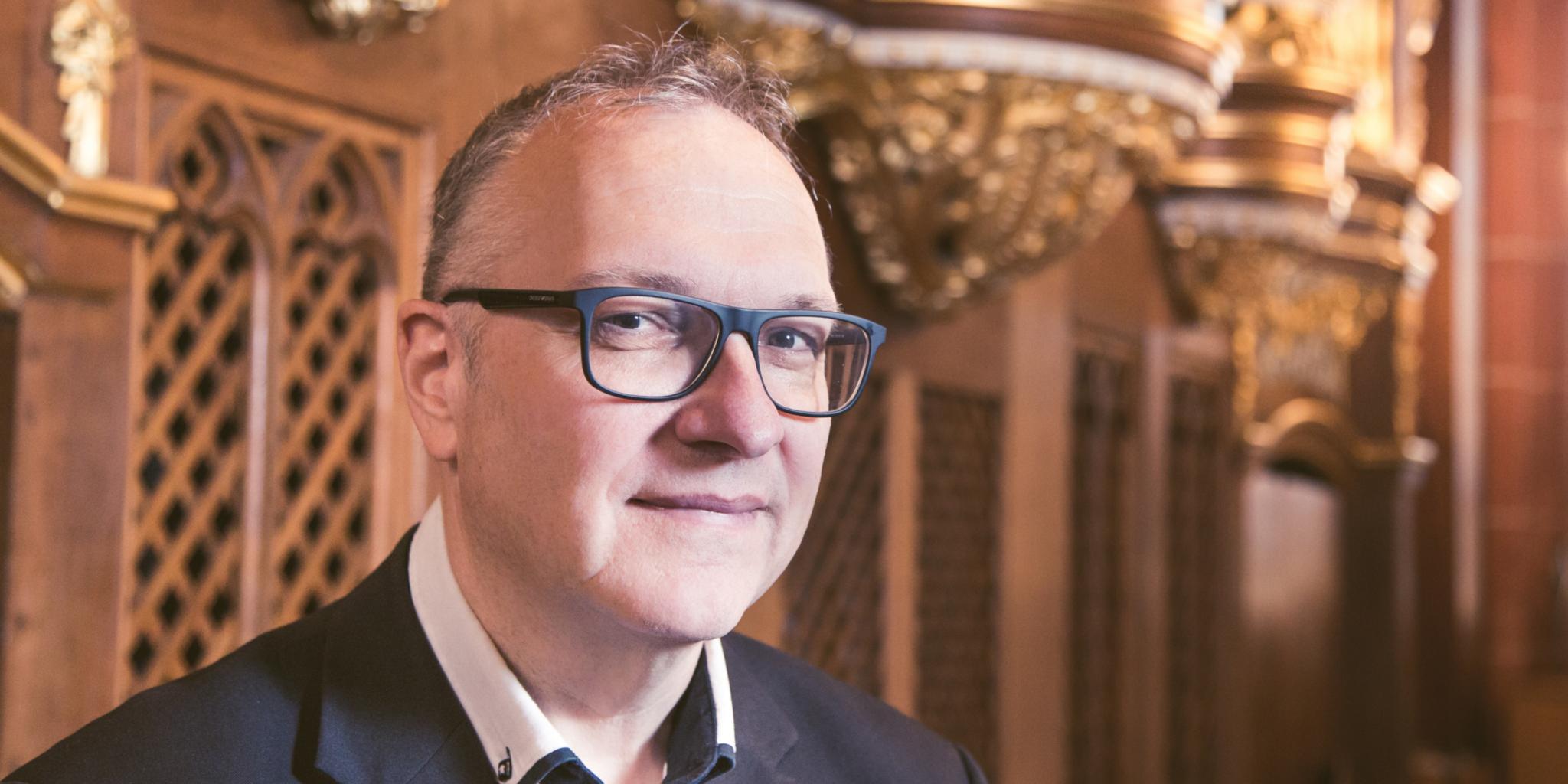 Portrait von Herrn Organist Stefan Klemm