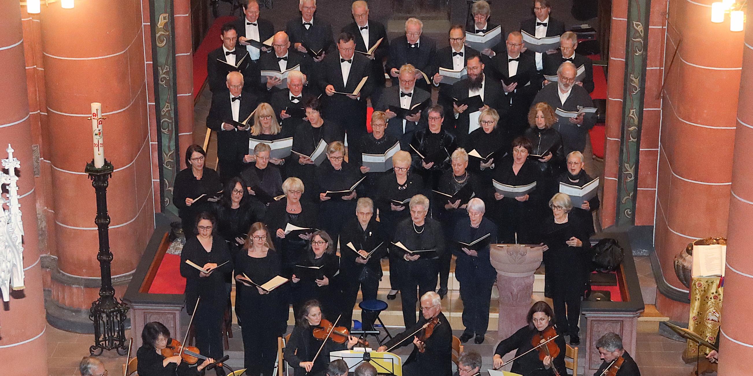 Chor der Wendalinusbasilika bei einem Konzert