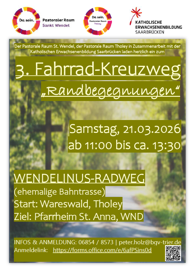 Plakat Fahrradkreuzweg 2026.