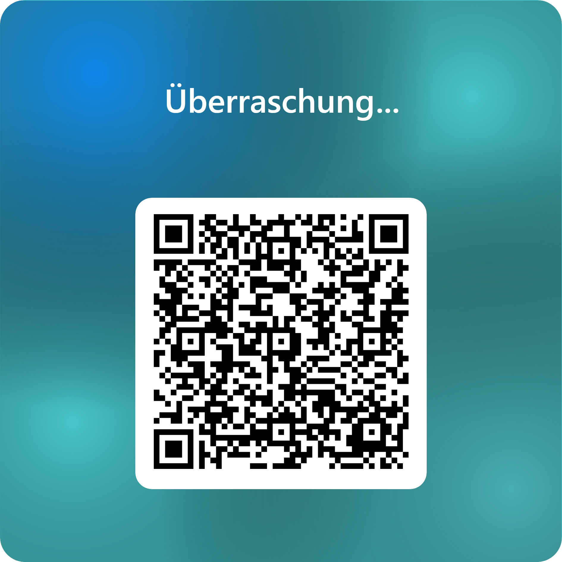 QRCode für Überraschung...