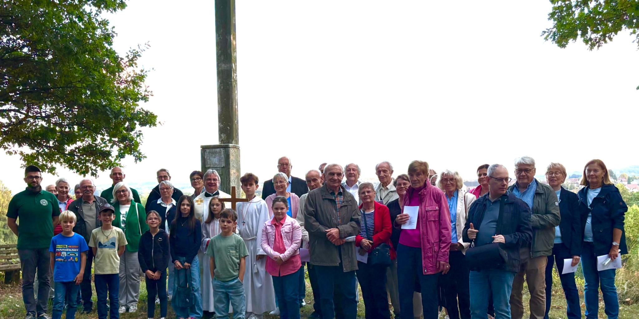 Erntedankprozession am 03.10.2026 zum Weißen Kreuz in Bliesen (c) Andrea Johann-Schneider Erntedankprozession 03.10.2026 zum Weißen Kreuz in Bliesen