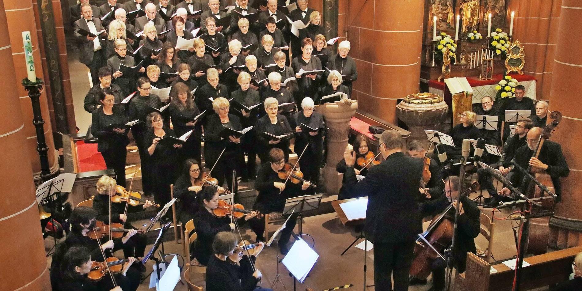 Chor der Wendalinusbasilika bei einem Konzert